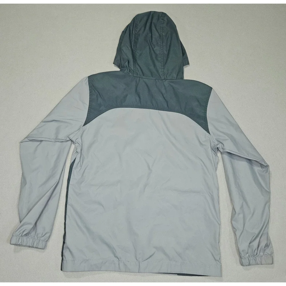 Columbia Sportswear Company Youth Windbreaker Jacket Gray Size M (10/12)